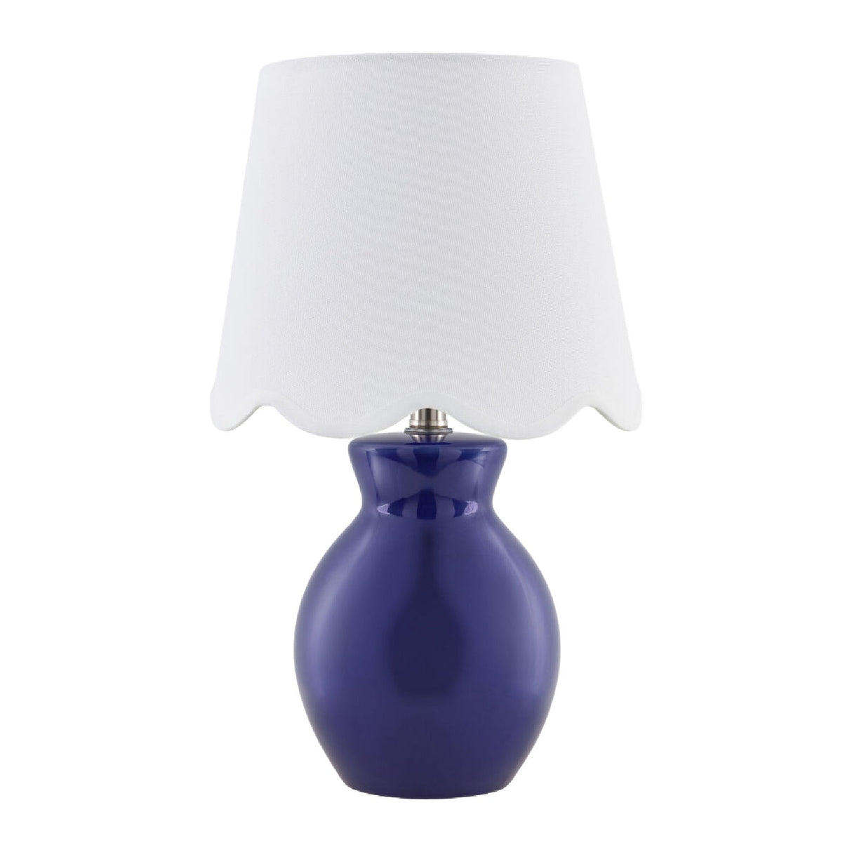 Modern European furniture - Scalloped Edge Accent Table Lamp - www.oroa.com