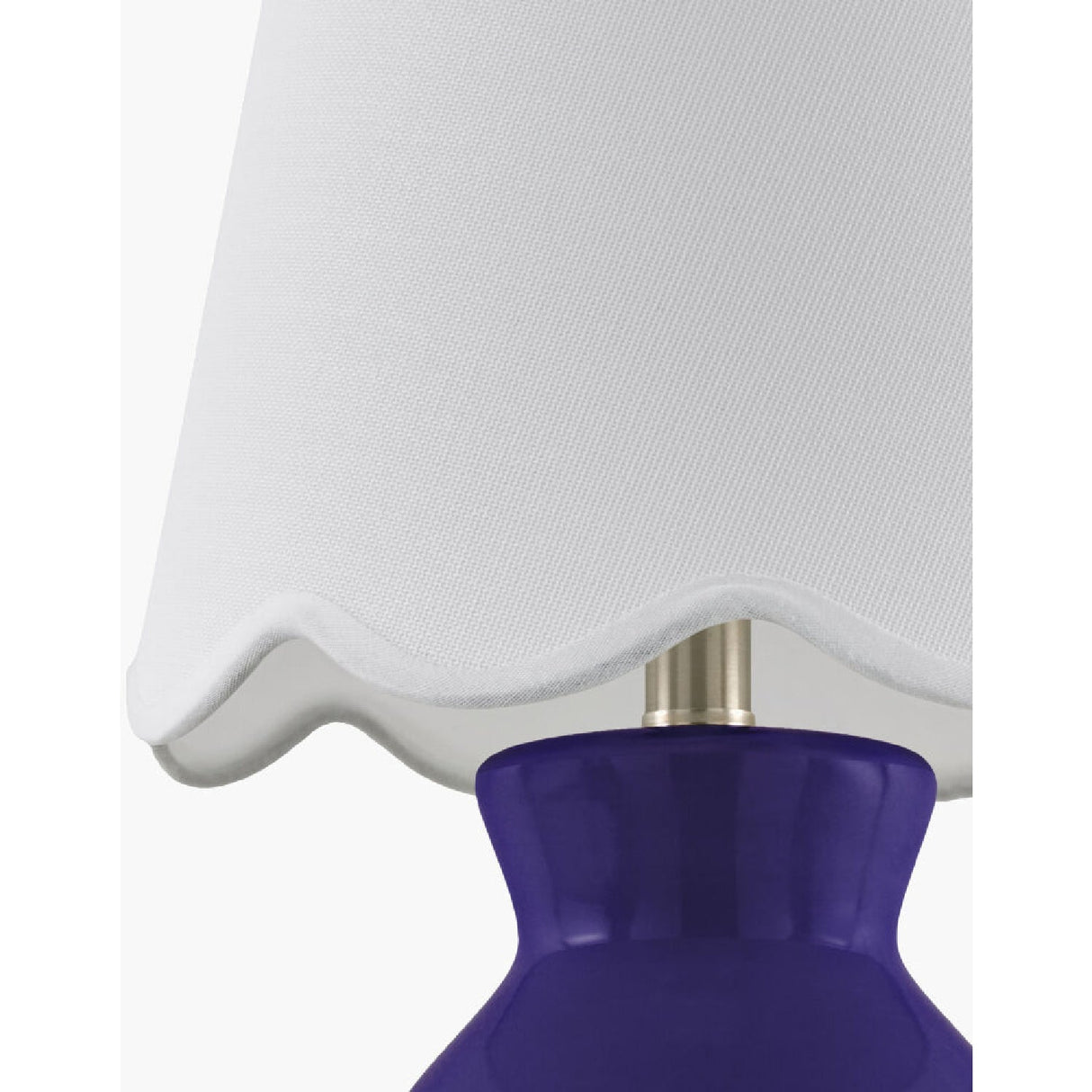 Modern European furniture - Scalloped Edge Accent Table Lamp - www.oroa.com