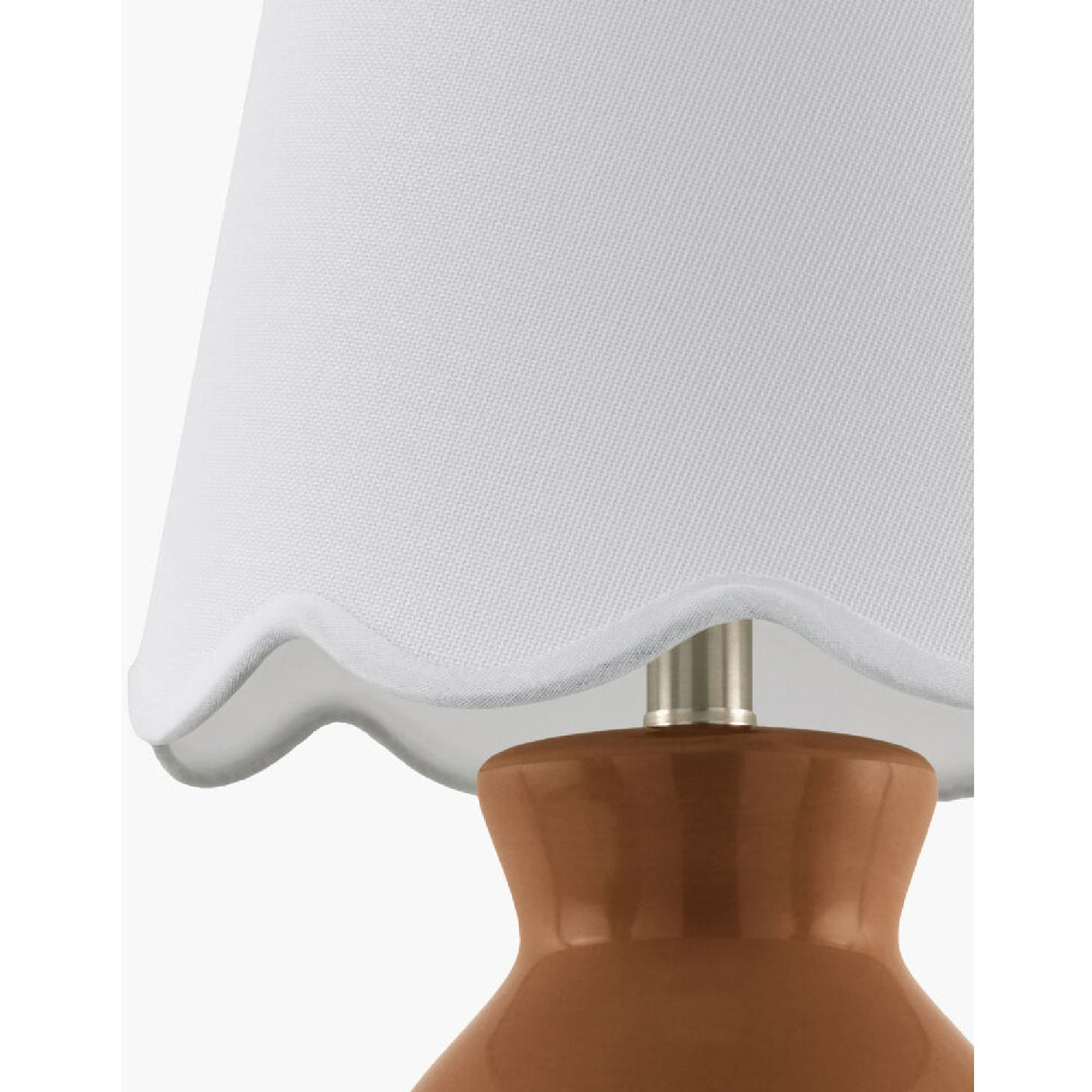 Modern European furniture - Scalloped Edge Accent Table Lamp - www.oroa.com