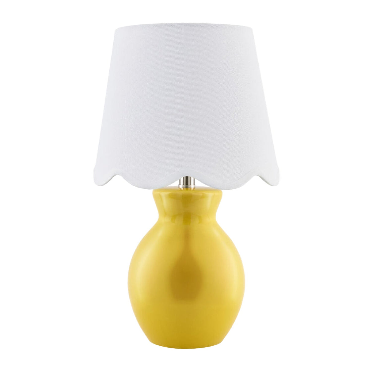 Modern European furniture - Scalloped Edge Accent Table Lamp - www.oroa.com