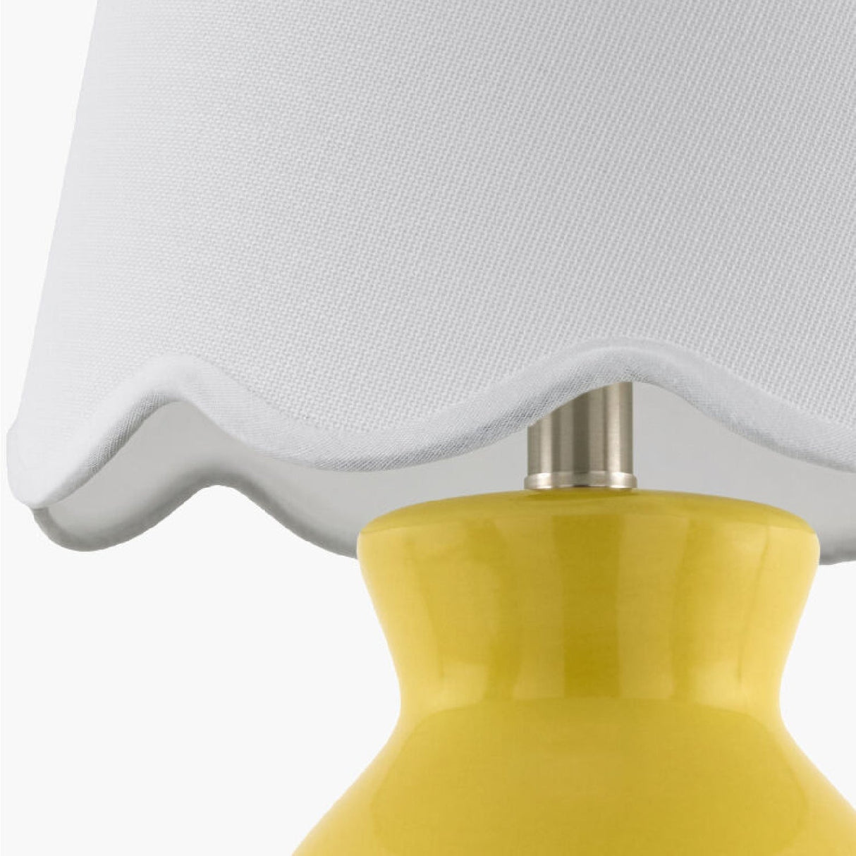 Modern European furniture - Scalloped Edge Accent Table Lamp - www.oroa.com
