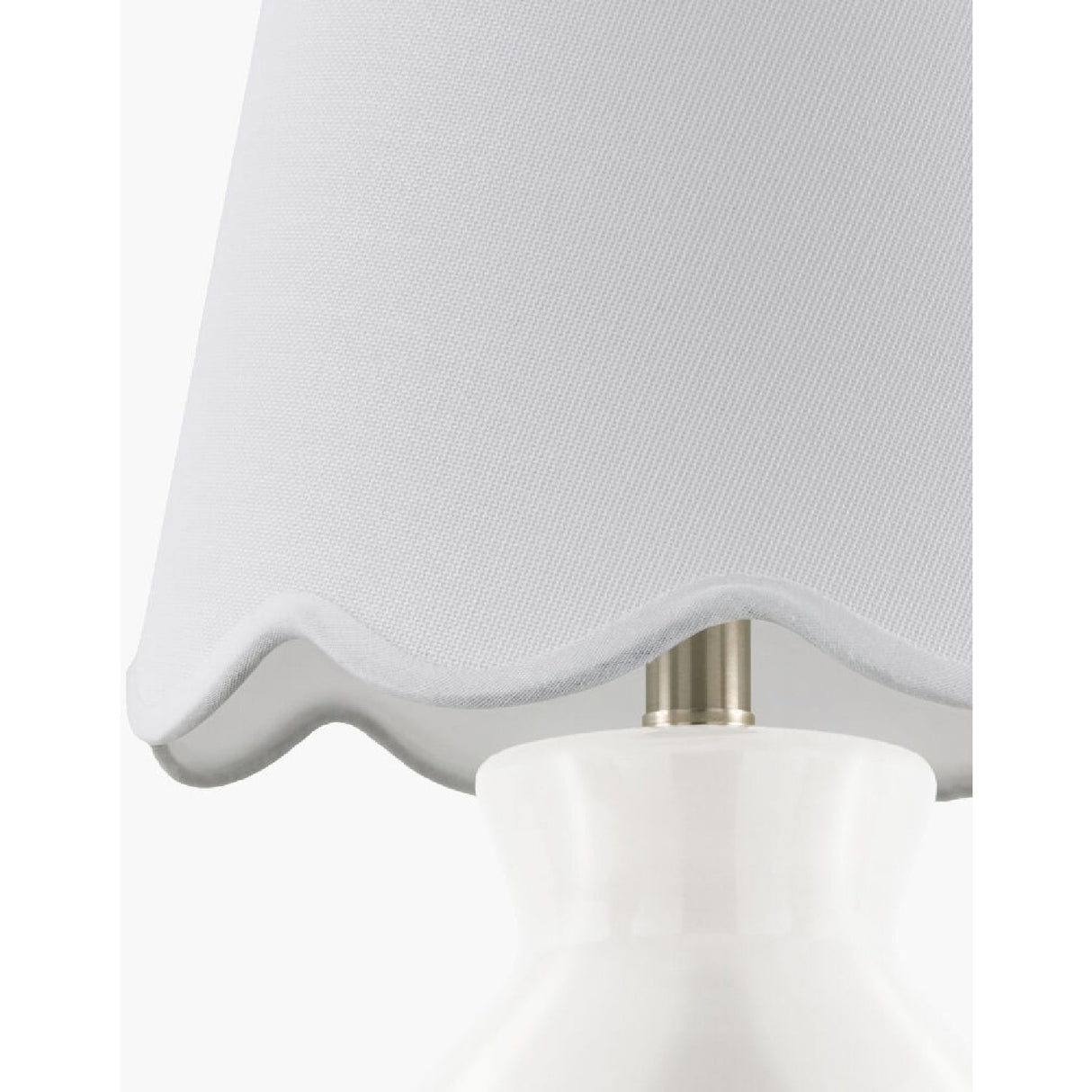 Modern European furniture - Scalloped Edge Accent Table Lamp - www.oroa.com