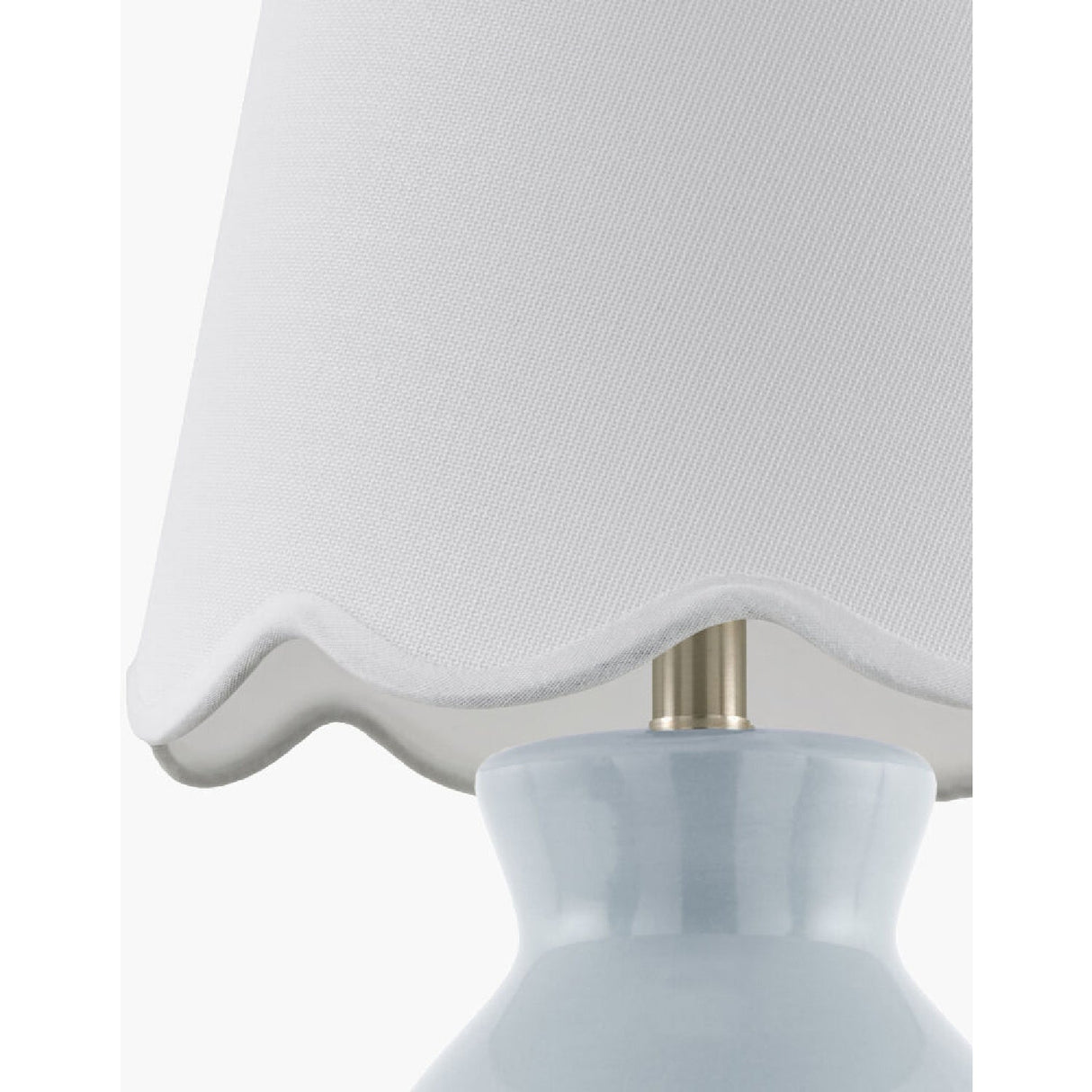 Modern European furniture - Scalloped Edge Accent Table Lamp - www.oroa.com