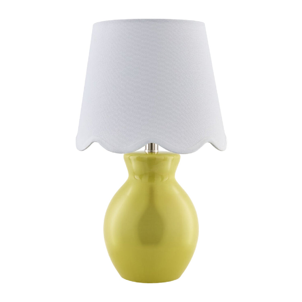 Modern European furniture - Scalloped Edge Accent Table Lamp - www.oroa.com