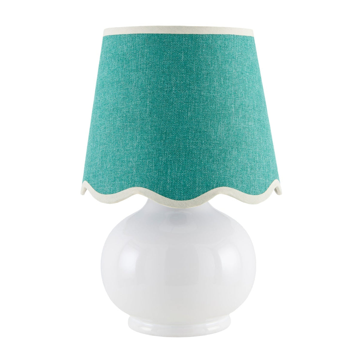 Modern European furniture - Glazed Ceramic Raffia Table Lamp - www.oroa.com