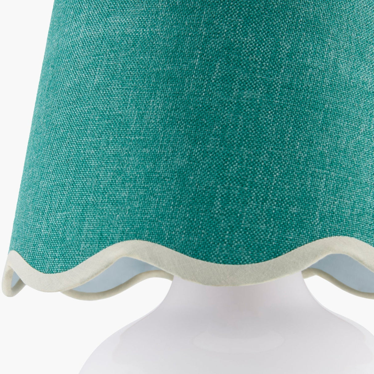 Modern European furniture - Glazed Ceramic Raffia Table Lamp - www.oroa.com