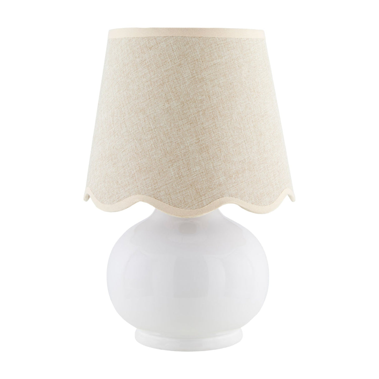 Modern European furniture - Glazed Ceramic Raffia Table Lamp - www.oroa.com