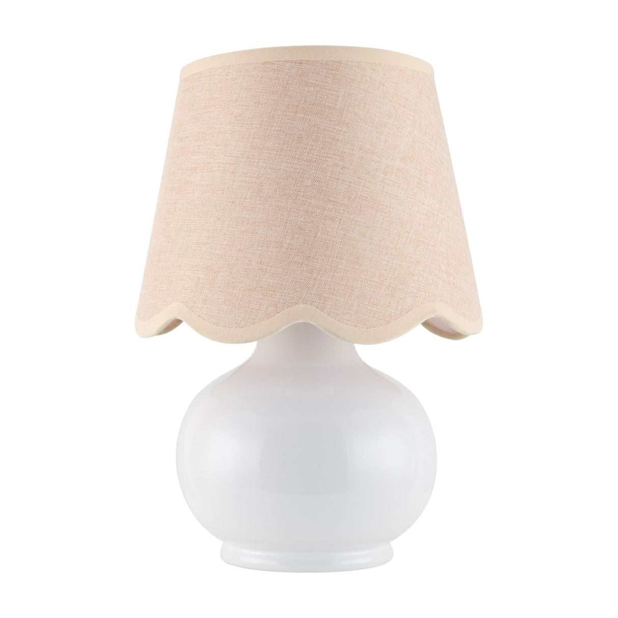 Modern European furniture - Glazed Ceramic Raffia Table Lamp - www.oroa.com