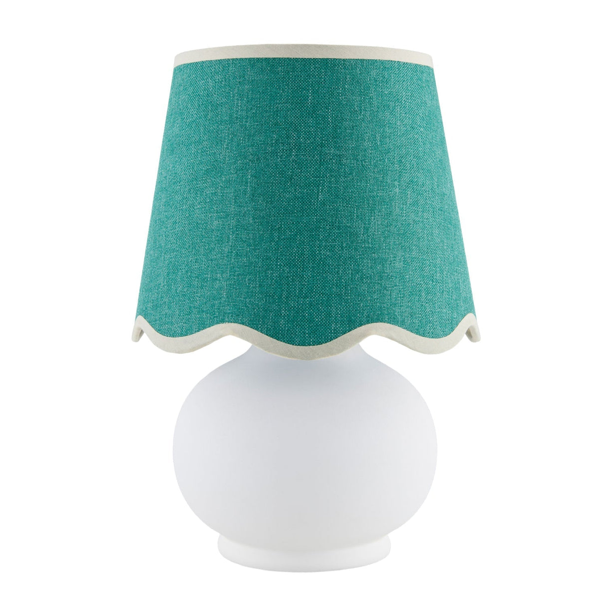 Modern European furniture - Glazed Ceramic Raffia Table Lamp - www.oroa.com