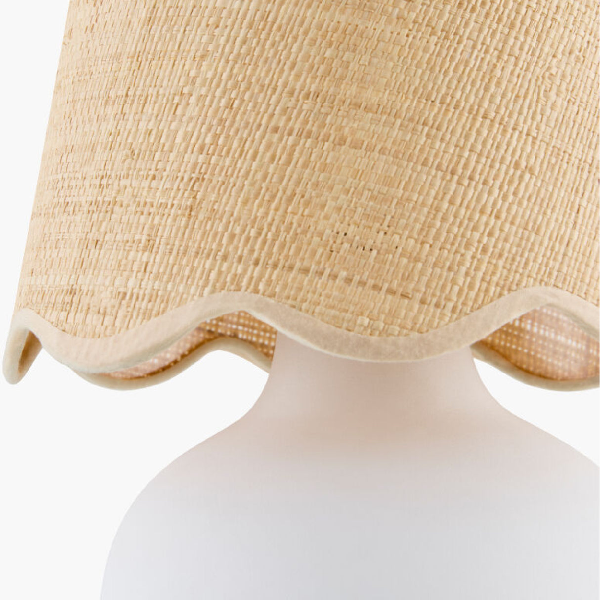 Modern European furniture - Beige Raffia Accent Table Lamp - www.oroa.com