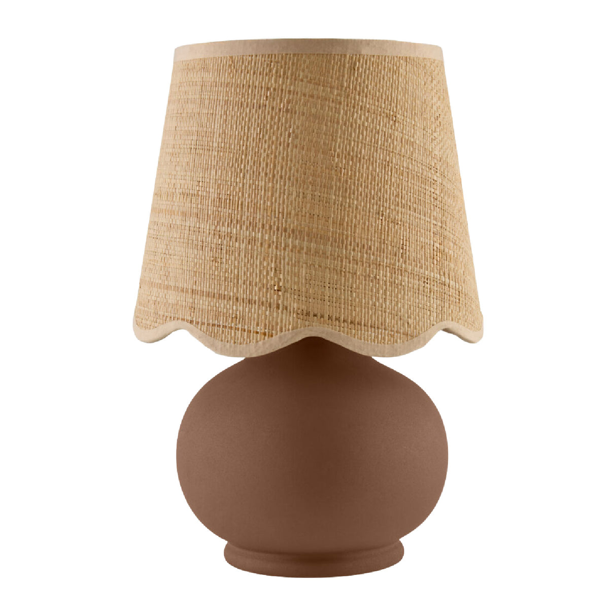 Modern European furniture - Beige Raffia Accent Table Lamp - www.oroa.com