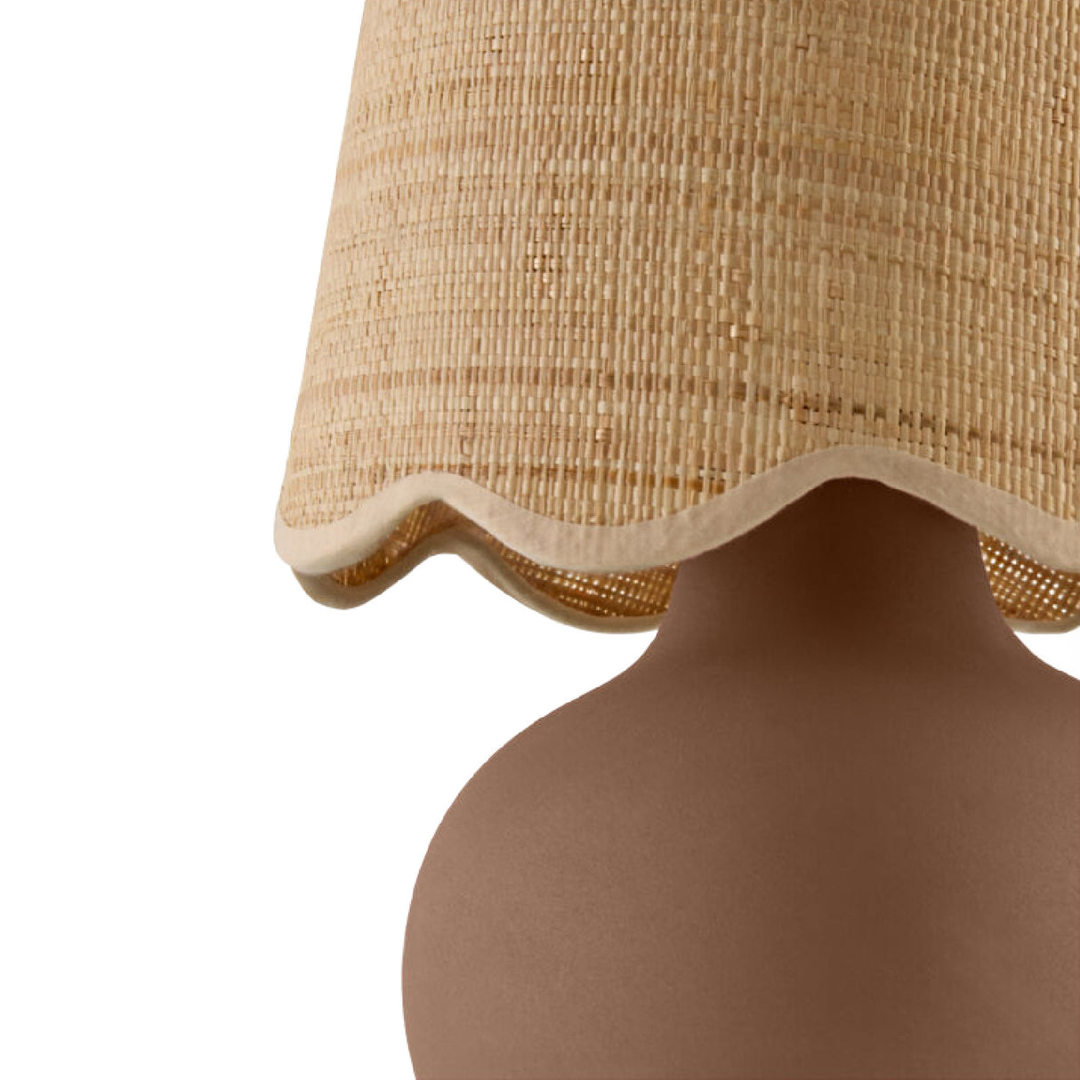 Modern European furniture - Beige Raffia Accent Table Lamp - www.oroa.com