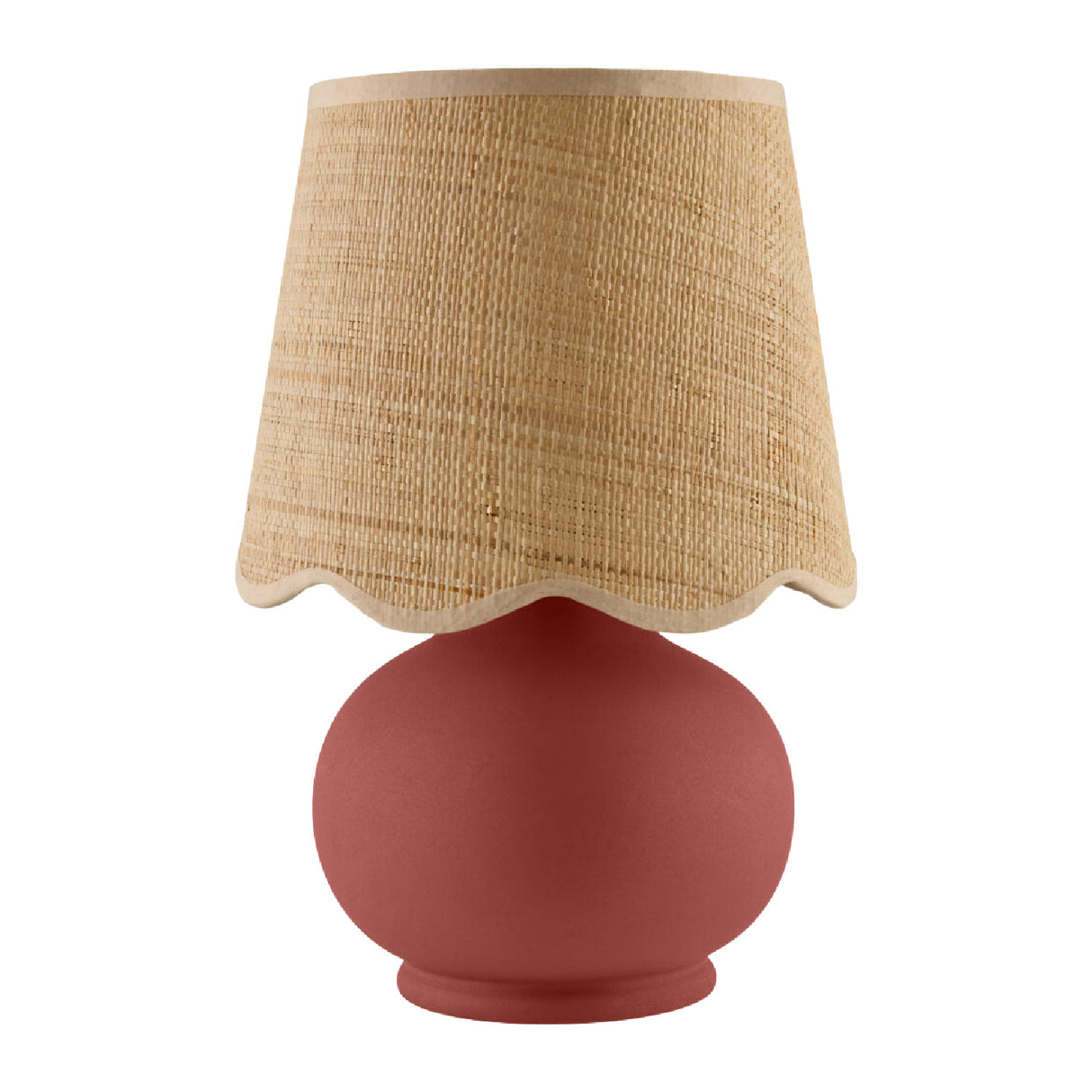 Modern European furniture - Beige Raffia Accent Table Lamp - www.oroa.com