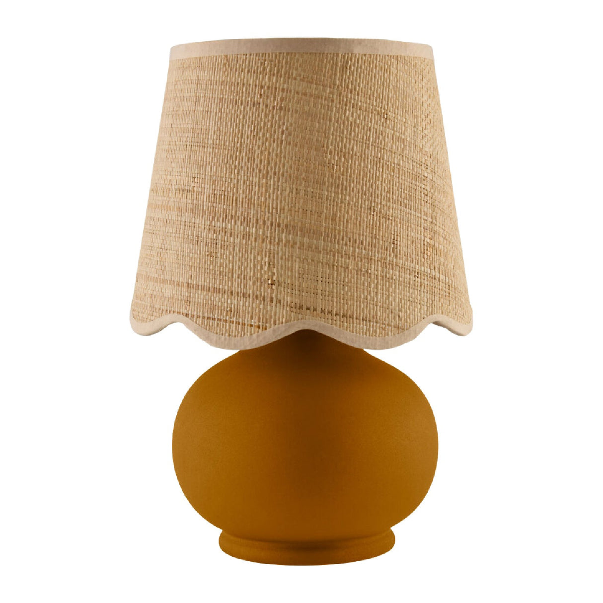 Modern European furniture - Beige Raffia Accent Table Lamp - www.oroa.com