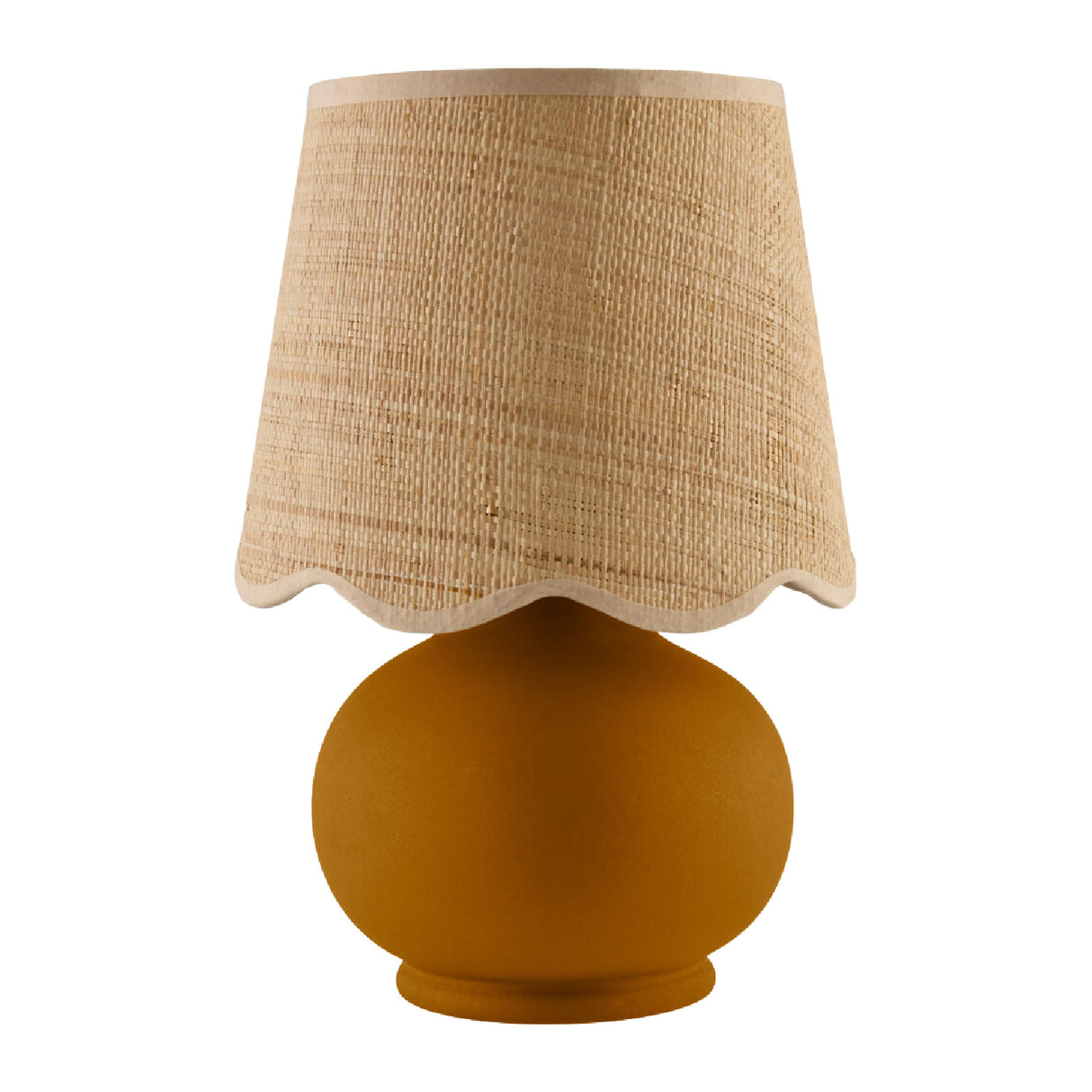 Modern European furniture - Beige Raffia Accent Table Lamp - www.oroa.com