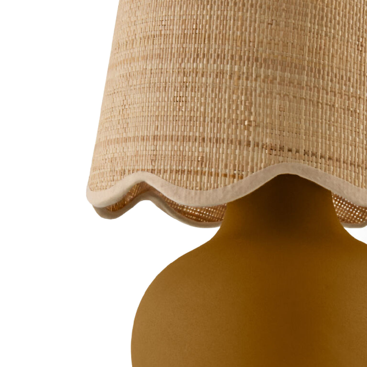 Modern European furniture - Beige Raffia Accent Table Lamp - www.oroa.com