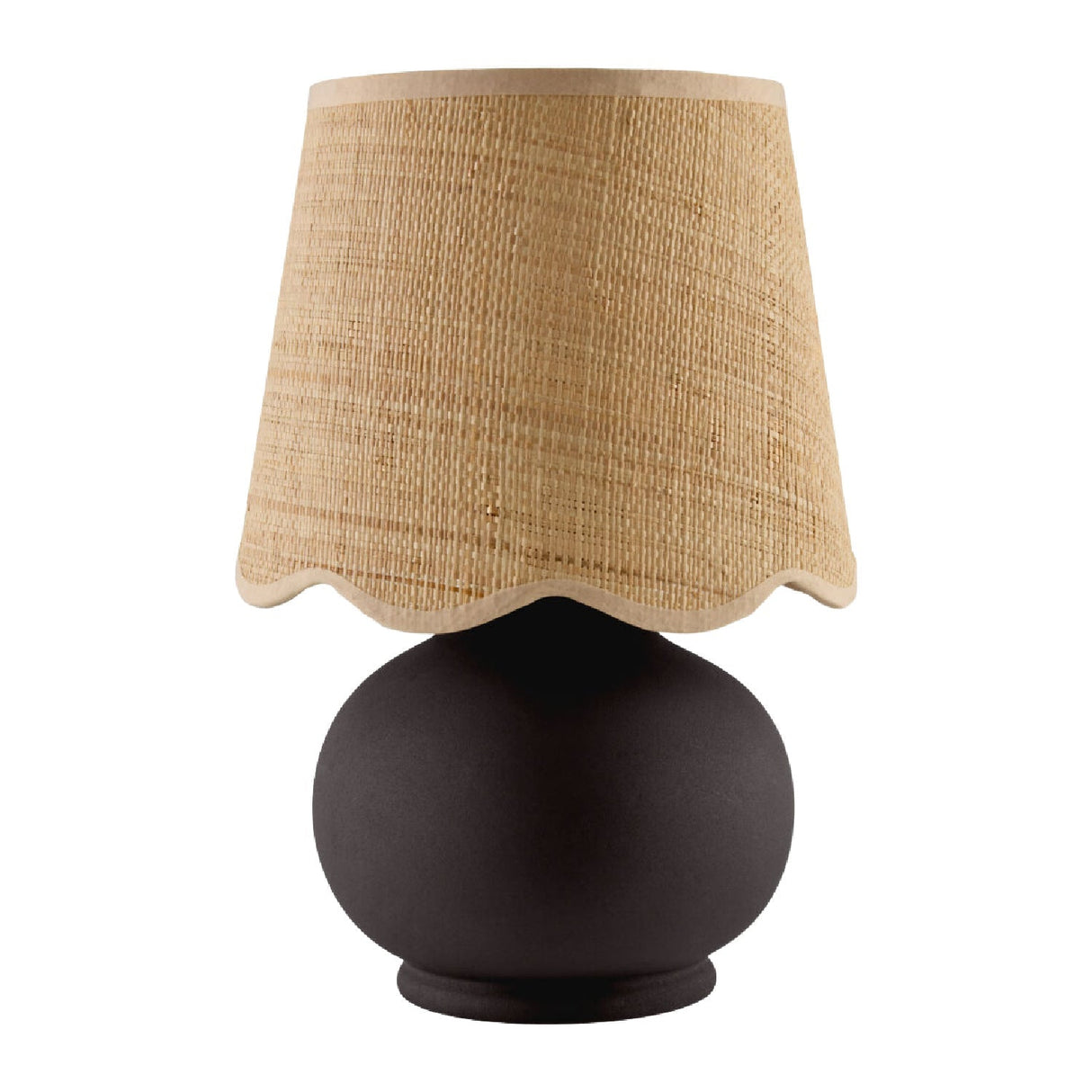 Modern European furniture - Beige Raffia Accent Table Lamp - www.oroa.com