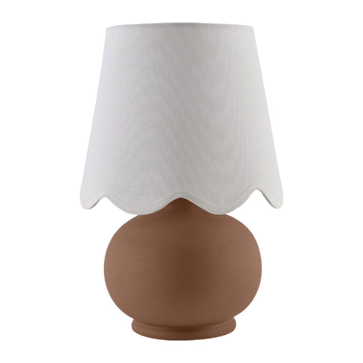 Modern European furniture - Scalloped Raffia Accent Table Lamp - www.oroa.com