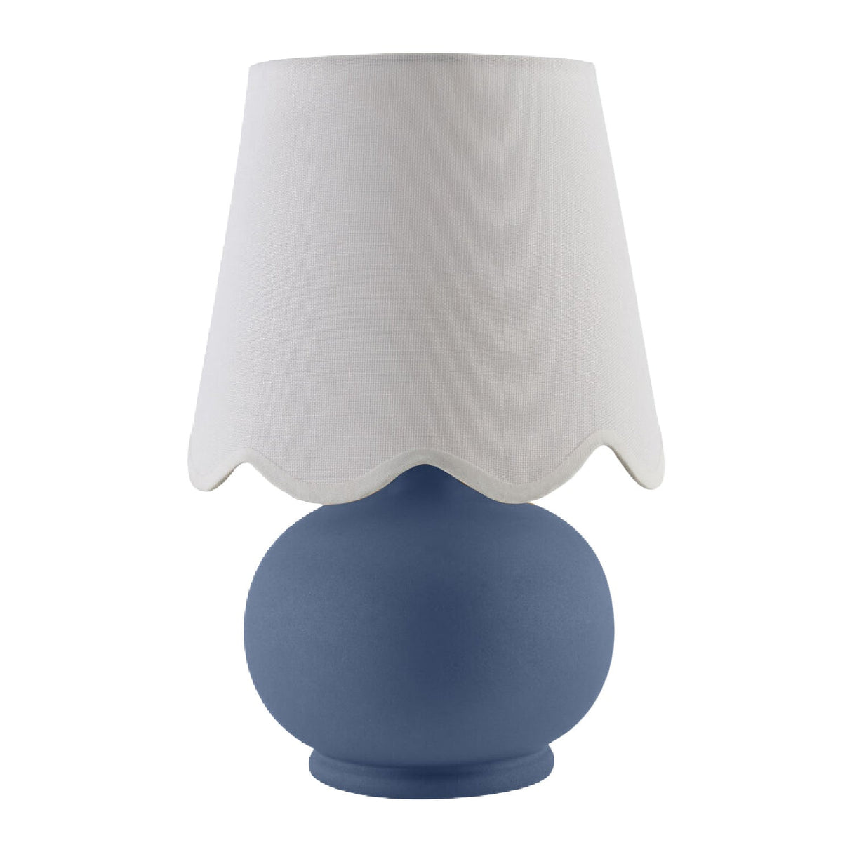 Modern European furniture - Scalloped Raffia Accent Table Lamp - www.oroa.com