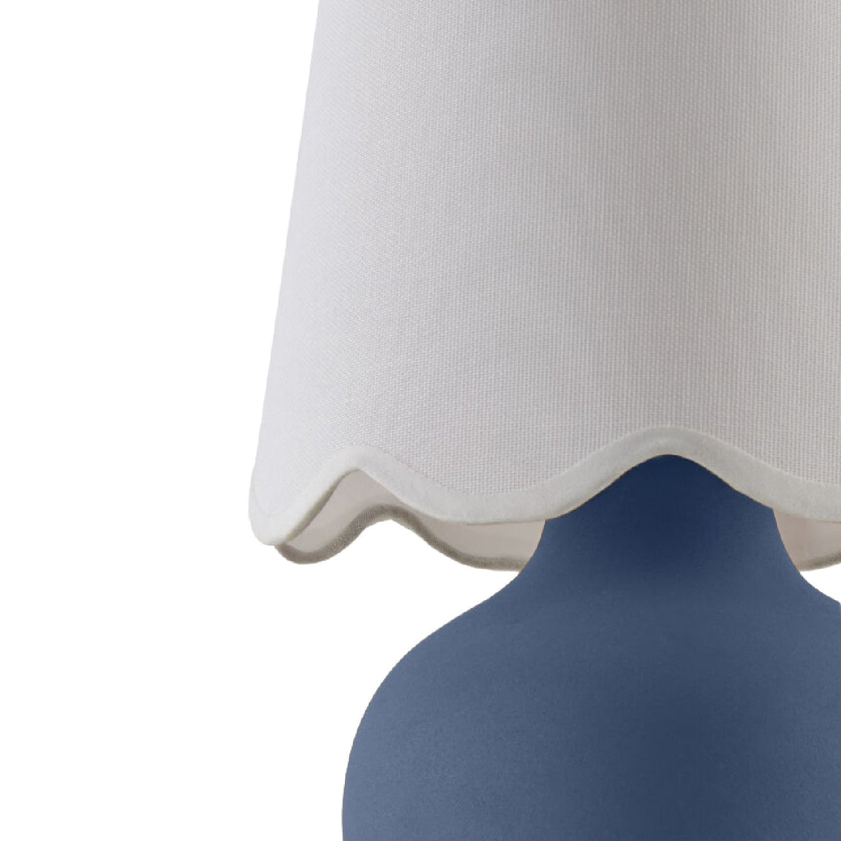 Modern European furniture - Scalloped Raffia Accent Table Lamp - www.oroa.com