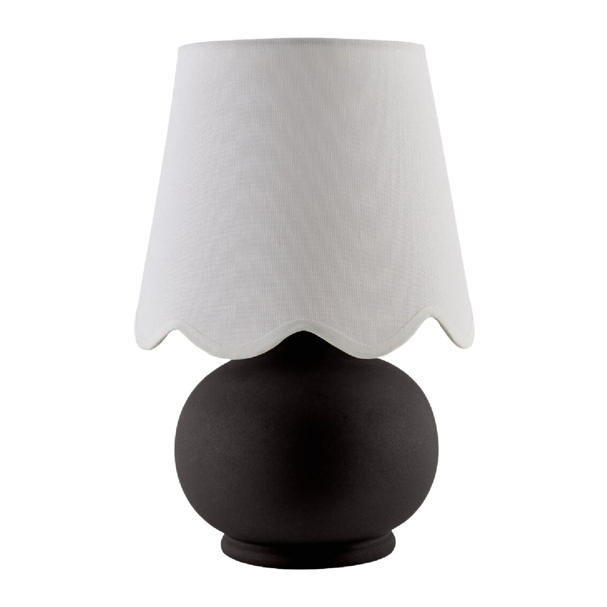 Modern European furniture - Scalloped Raffia Accent Table Lamp - www.oroa.com