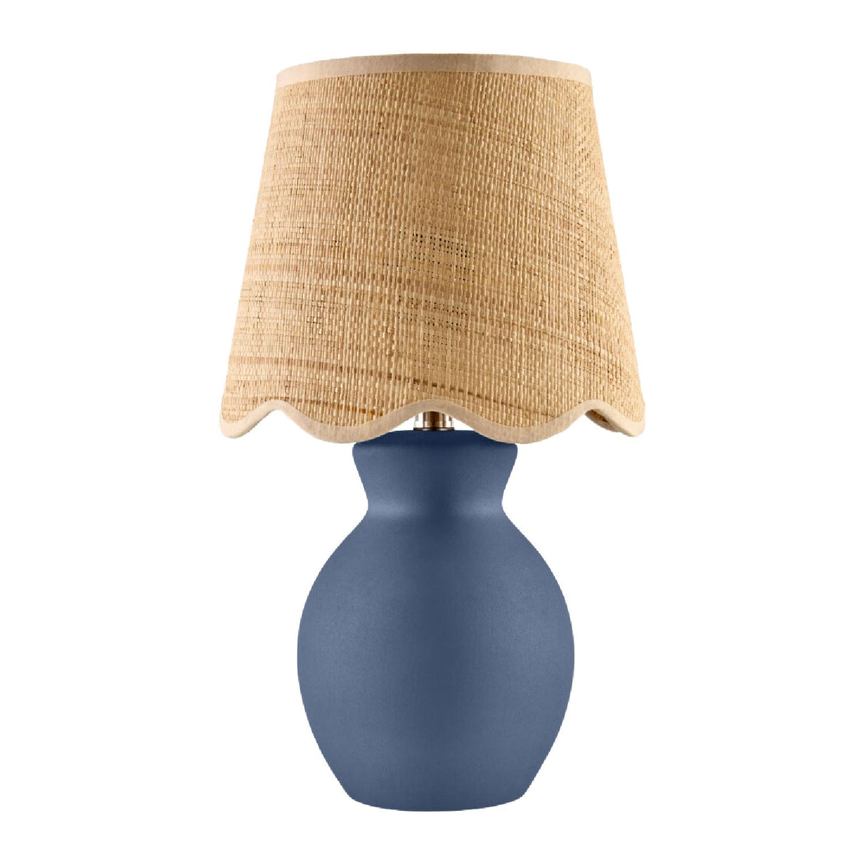 Modern European furniture - Scalloped Edge Accent Table Lamp - www.oroa.com