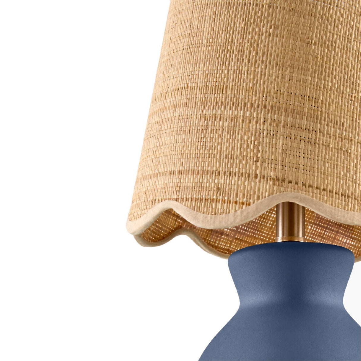 Modern European furniture - Scalloped Edge Accent Table Lamp - www.oroa.com