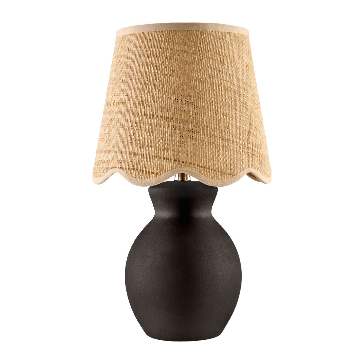 Modern European furniture - Scalloped Edge Accent Table Lamp - www.oroa.com