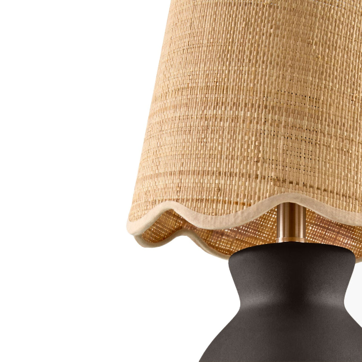 Modern European furniture - Scalloped Edge Accent Table Lamp - www.oroa.com
