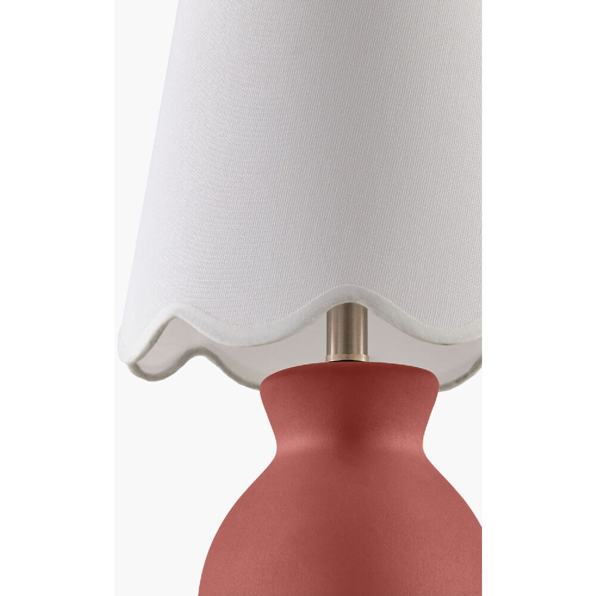 Modern European furniture - Scalloped Edge Accent Table Lamp - www.oroa.com