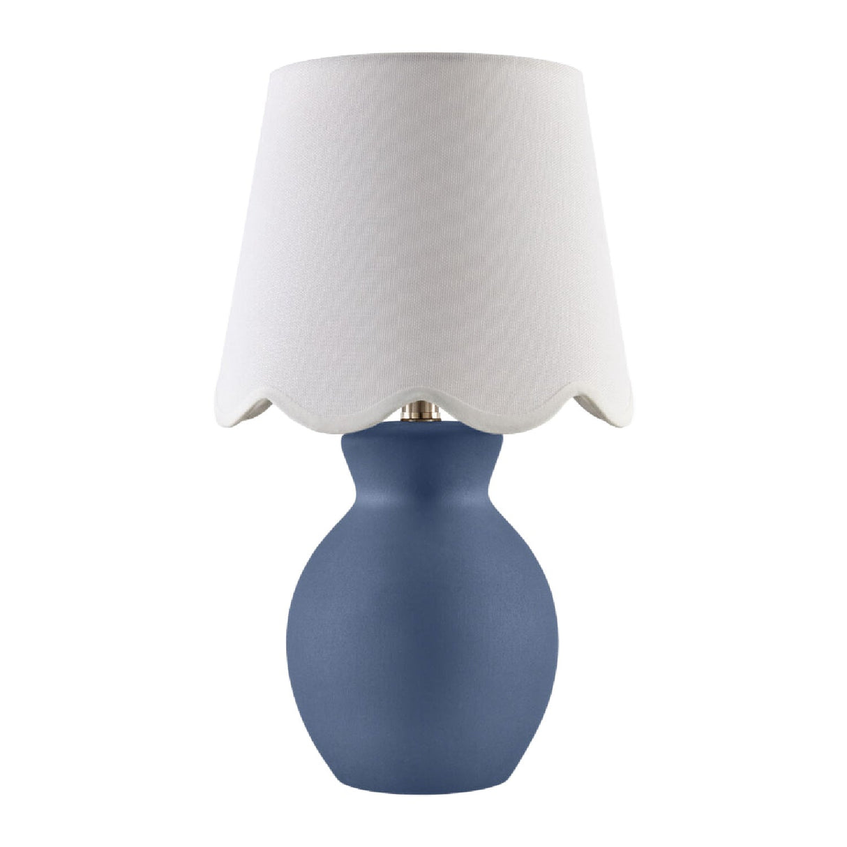 Modern European furniture - Scalloped Edge Accent Table Lamp - www.oroa.com