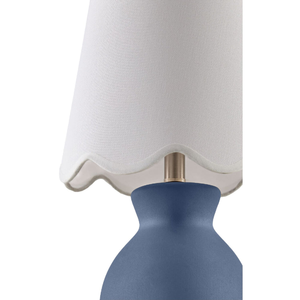 Modern European furniture - Scalloped Edge Accent Table Lamp - www.oroa.com