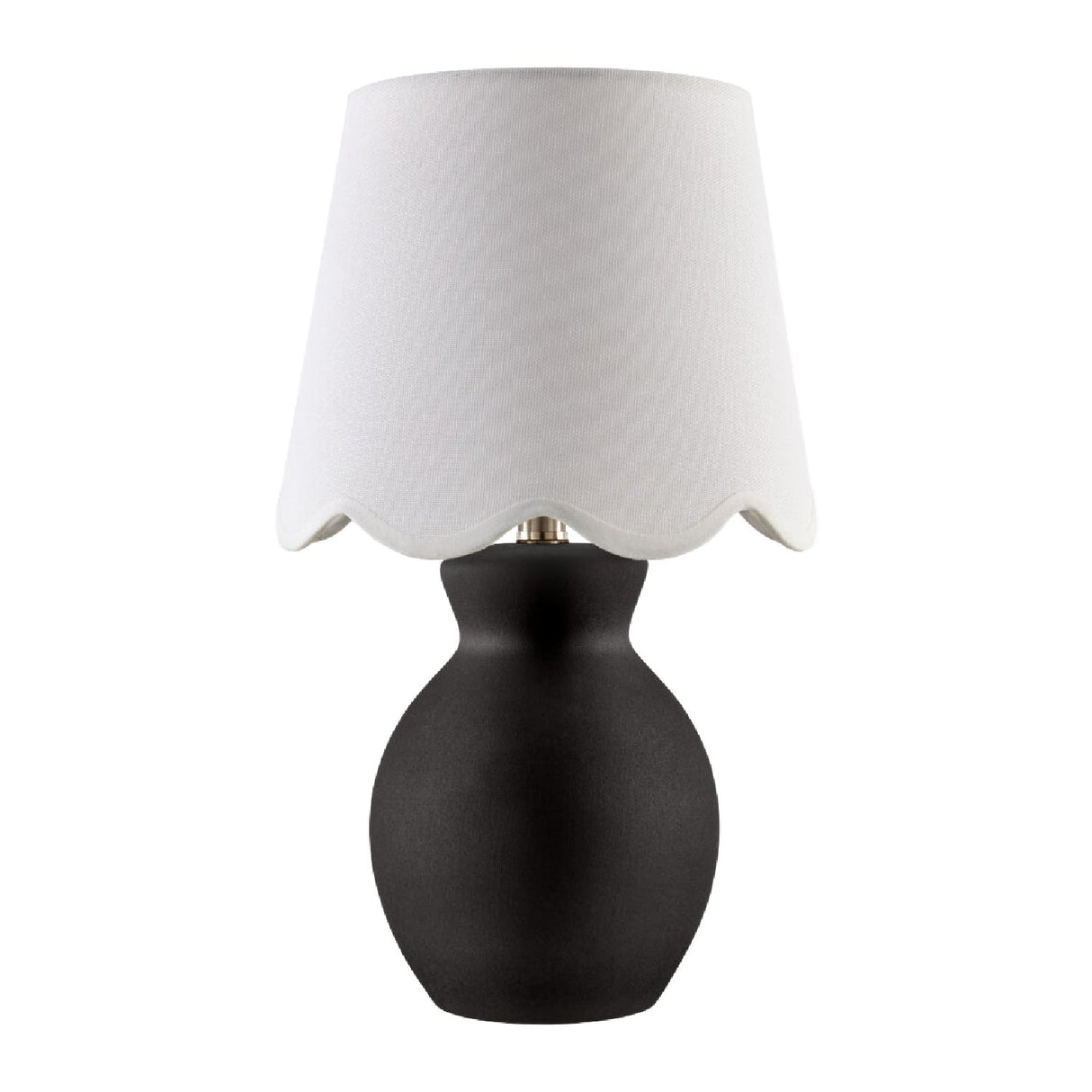 Modern European furniture - Scalloped Edge Accent Table Lamp - www.oroa.com