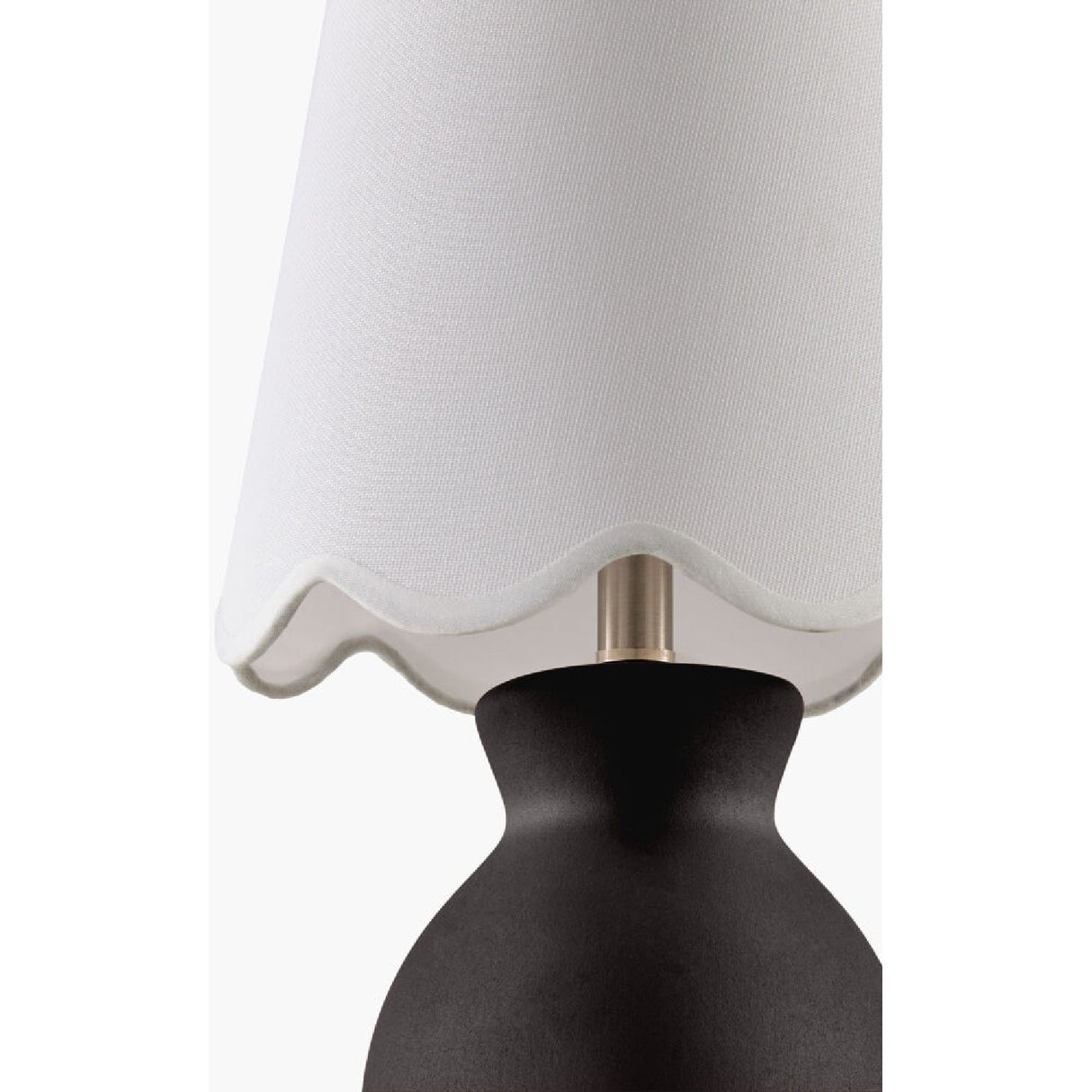 Modern European furniture - Scalloped Edge Accent Table Lamp - www.oroa.com