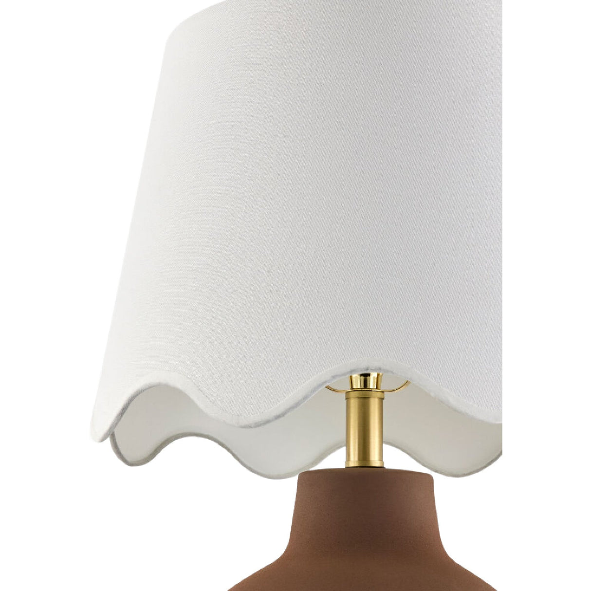 Modern European furniture - Wavy Linen Ceramic Table Lamp - www.oroa.com