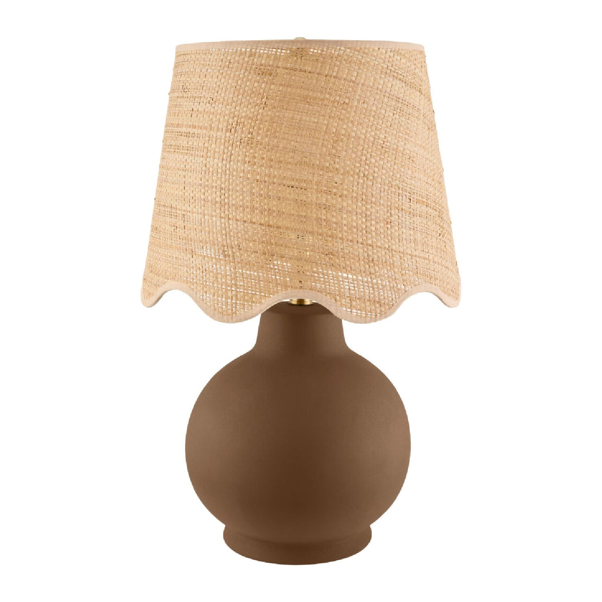 Modern European furniture - Wavy Linen Ceramic Table Lamp - www.oroa.com