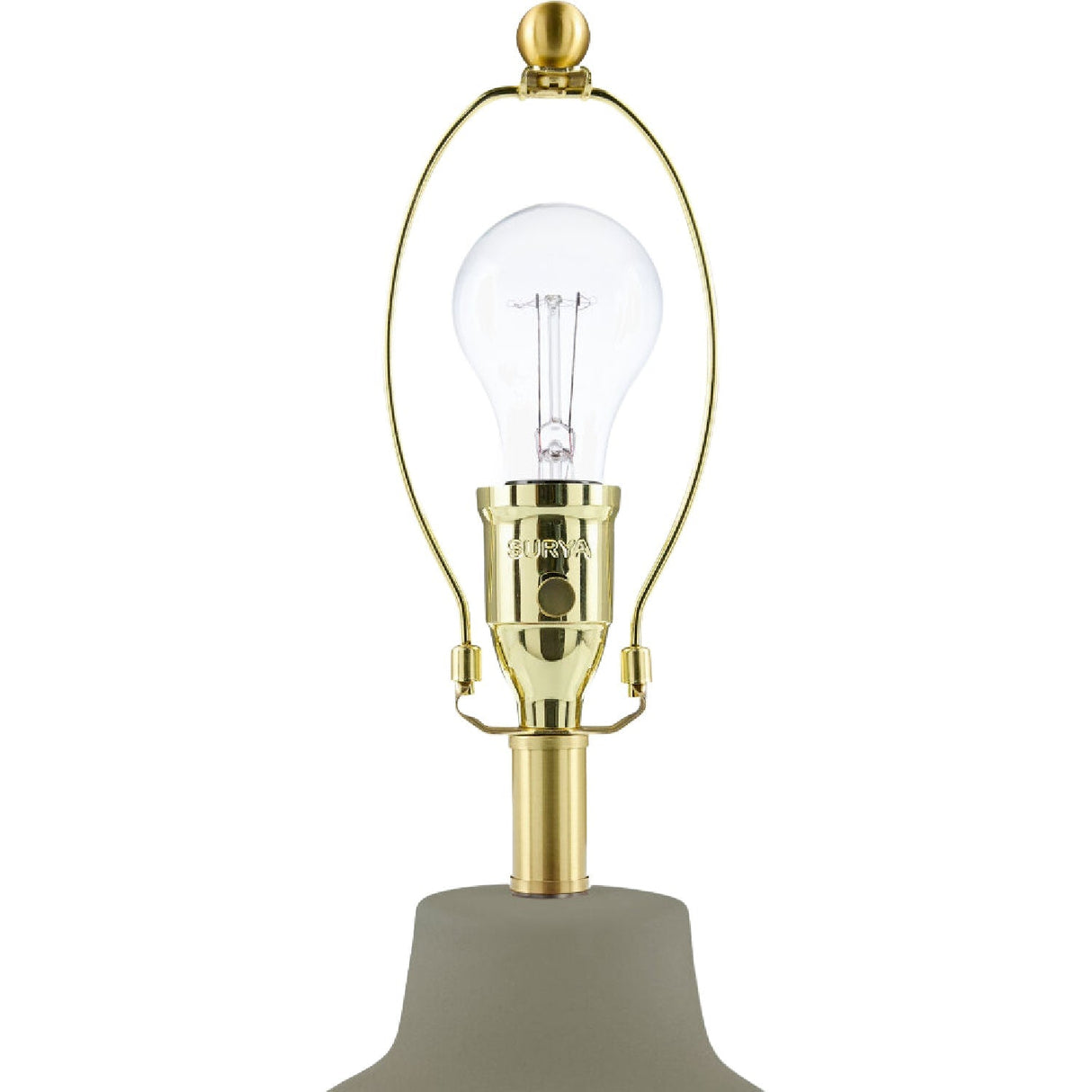 Modern European furniture - Wavy Linen Ceramic Table Lamp - www.oroa.com