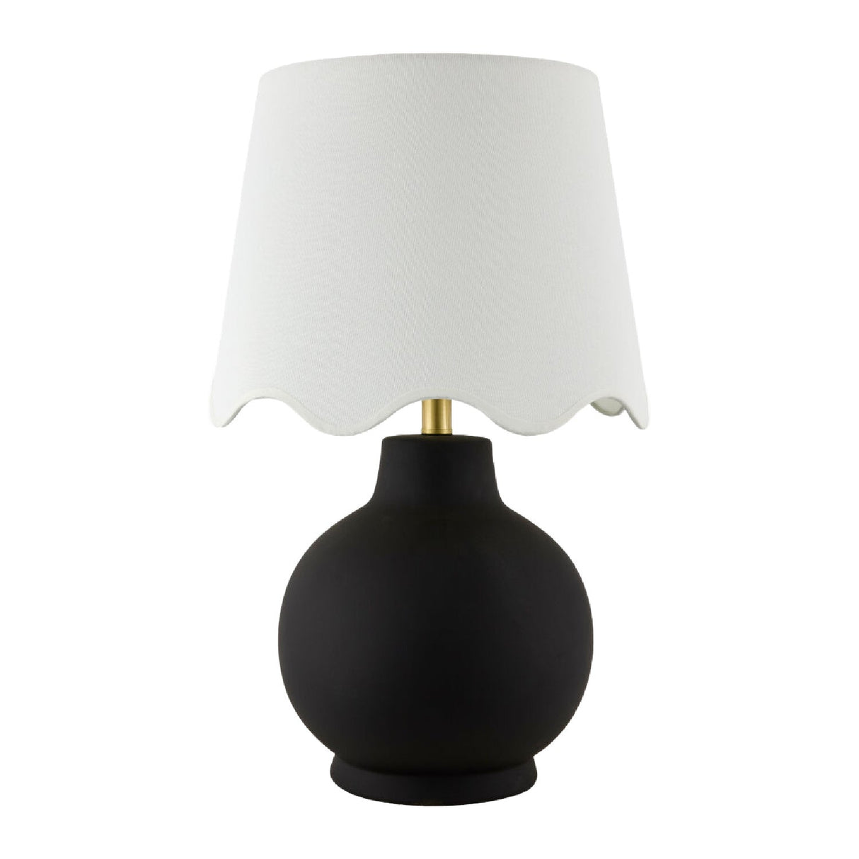Modern European furniture - Wavy Linen Ceramic Table Lamp - www.oroa.com