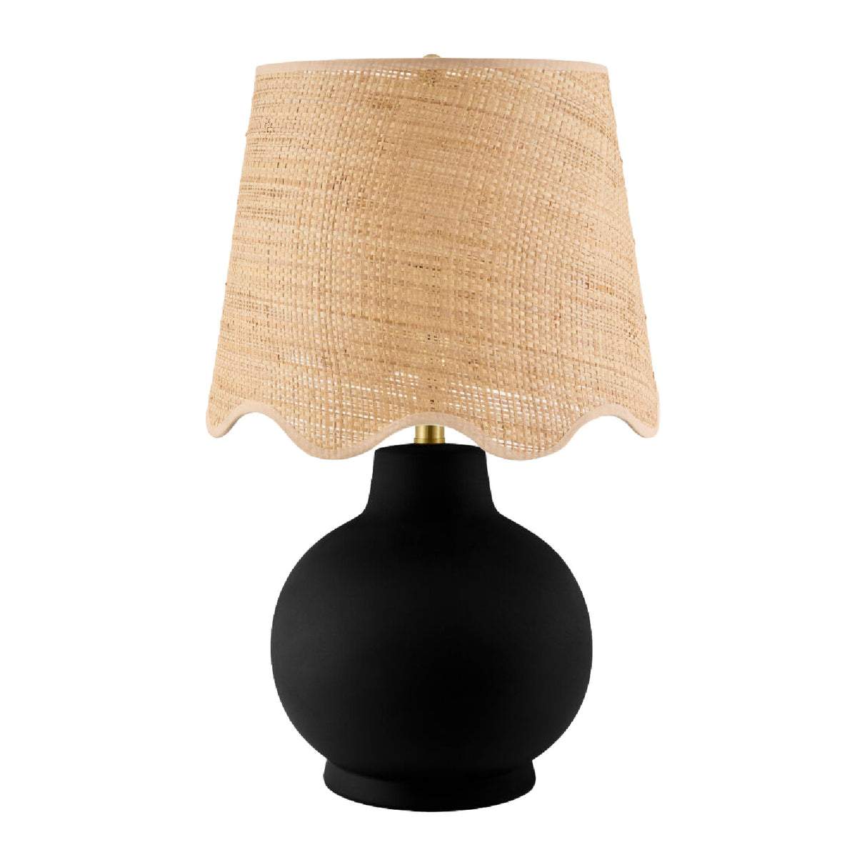 Wavy Linen Ceramic Table Lamp | Oroa.com