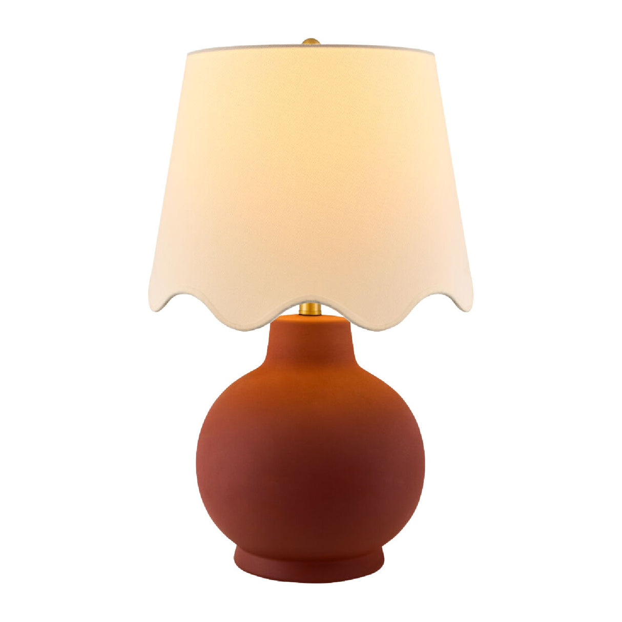 Modern European furniture - Wavy Linen Ceramic Table Lamp - www.oroa.com