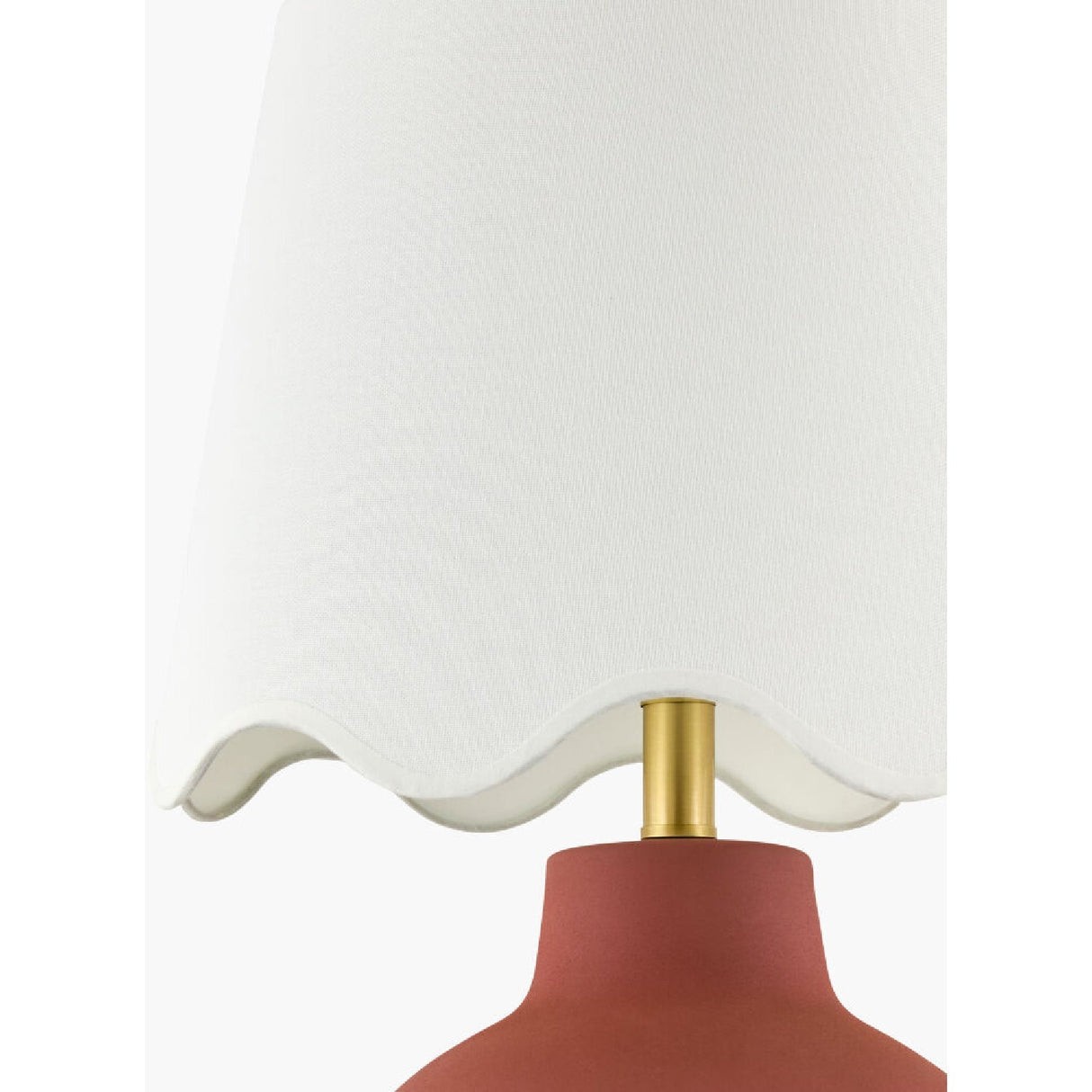 Modern European furniture - Wavy Linen Ceramic Table Lamp - www.oroa.com