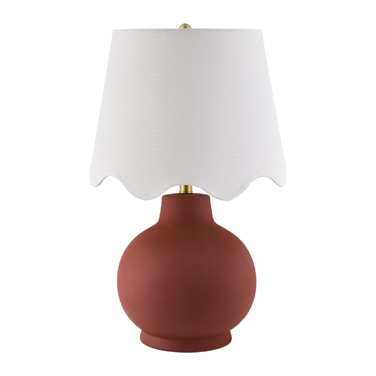 Modern European furniture - Wavy Linen Ceramic Table Lamp - www.oroa.com
