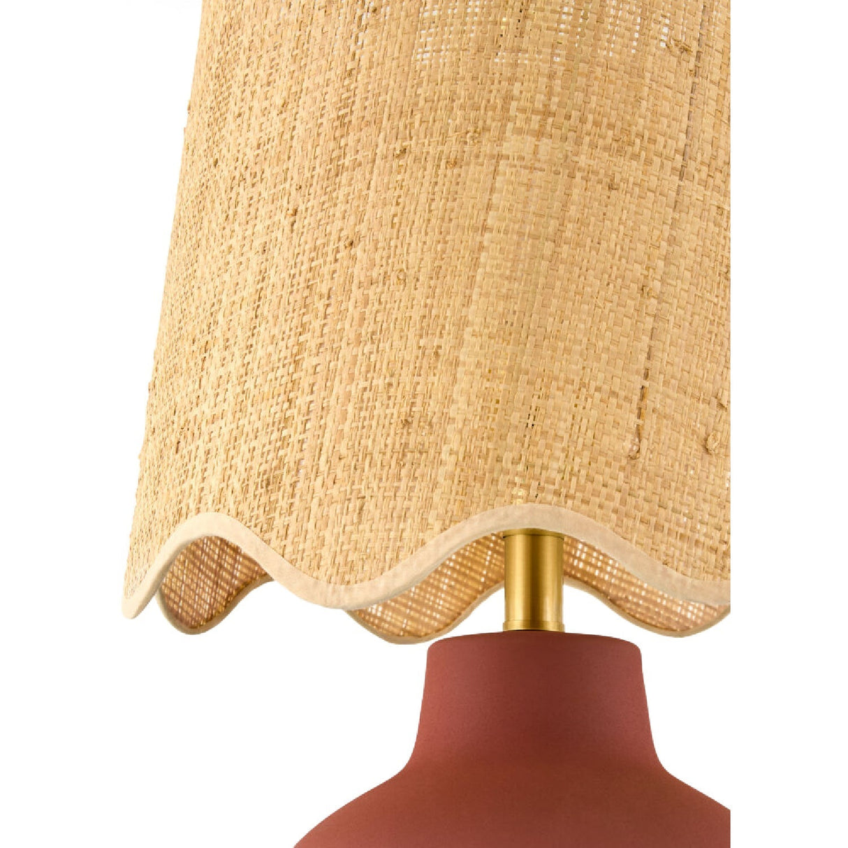Modern European furniture - Wavy Linen Ceramic Table Lamp - www.oroa.com