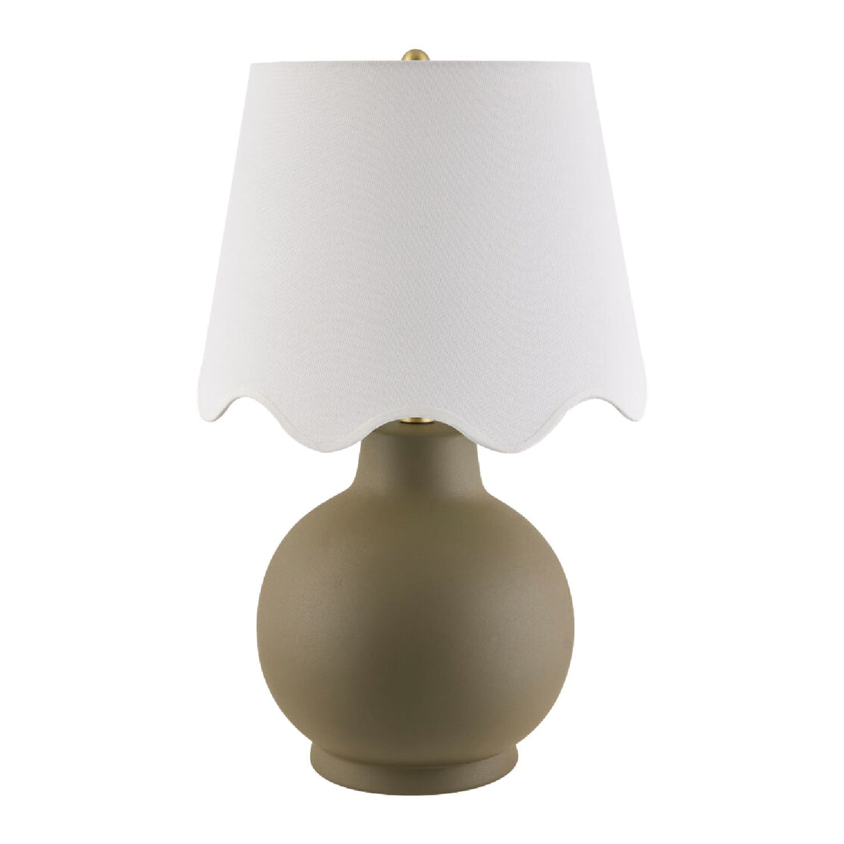 Modern European furniture - Wavy Linen Ceramic Table Lamp - www.oroa.com