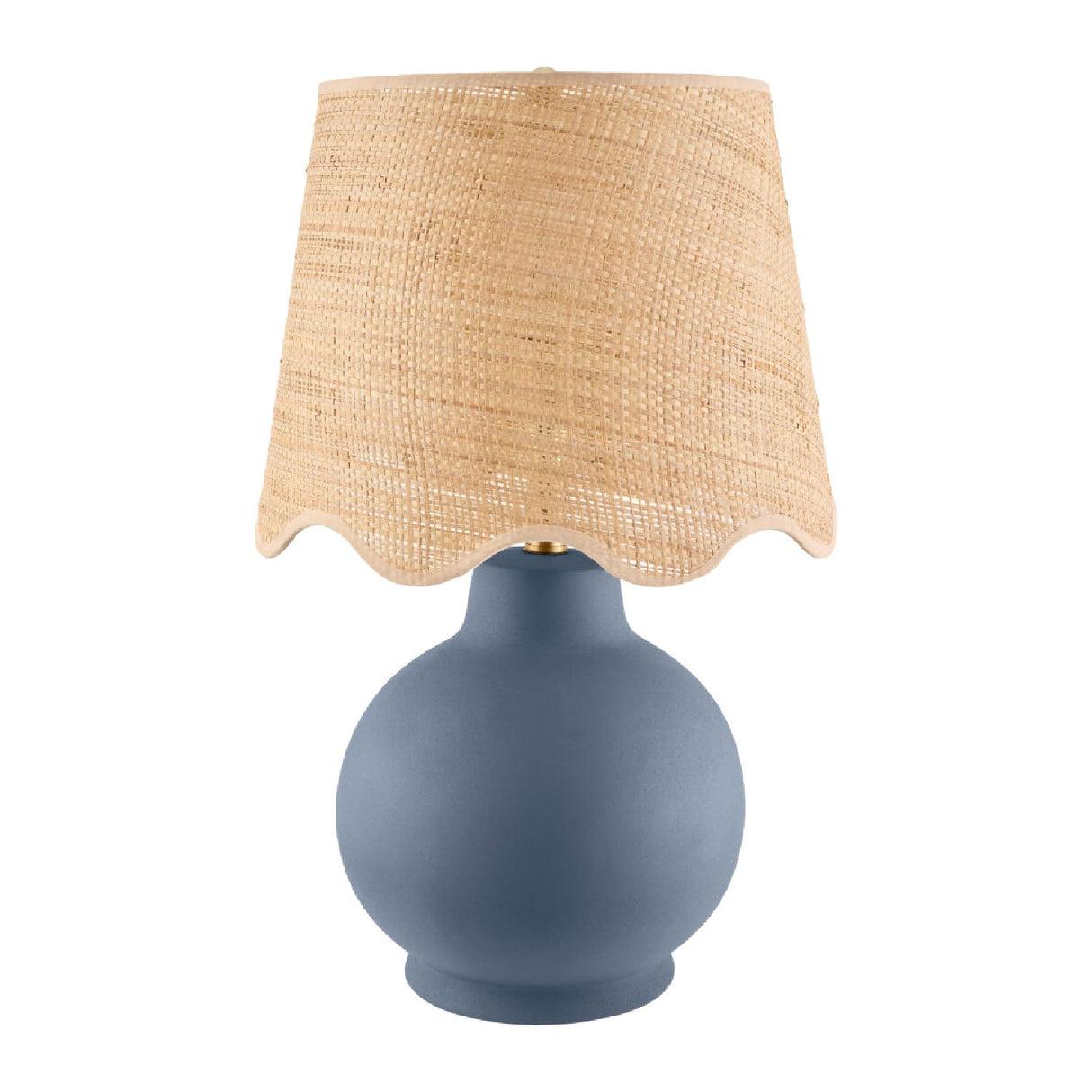 Modern European furniture - Wavy Linen Ceramic Table Lamp - www.oroa.com