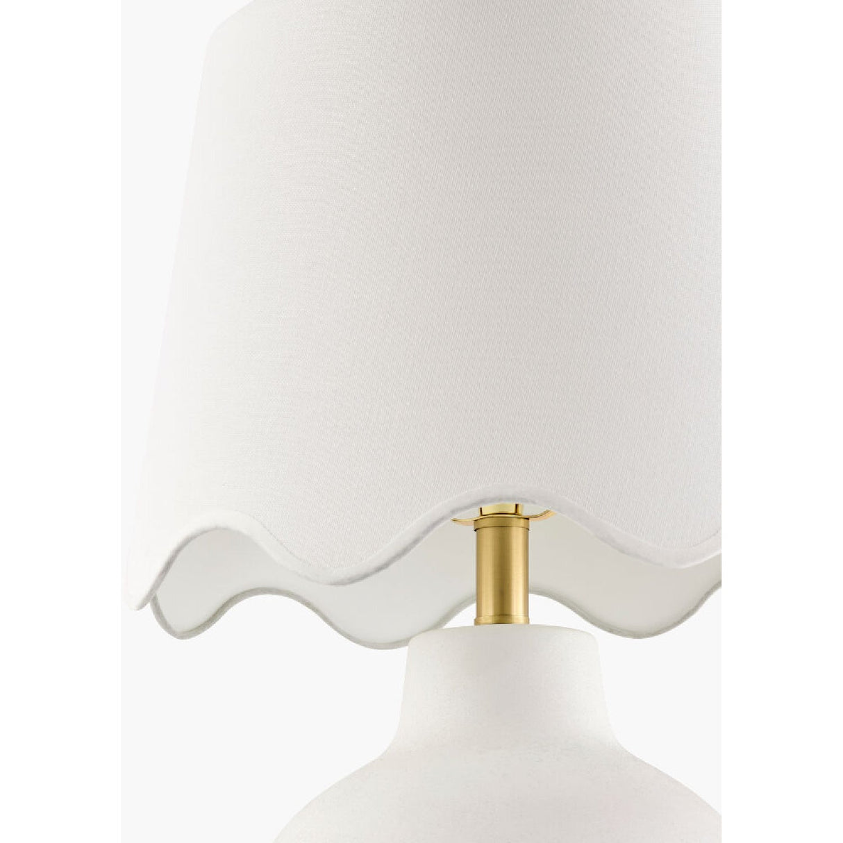 Modern European furniture - Wavy Linen Ceramic Table Lamp - www.oroa.com