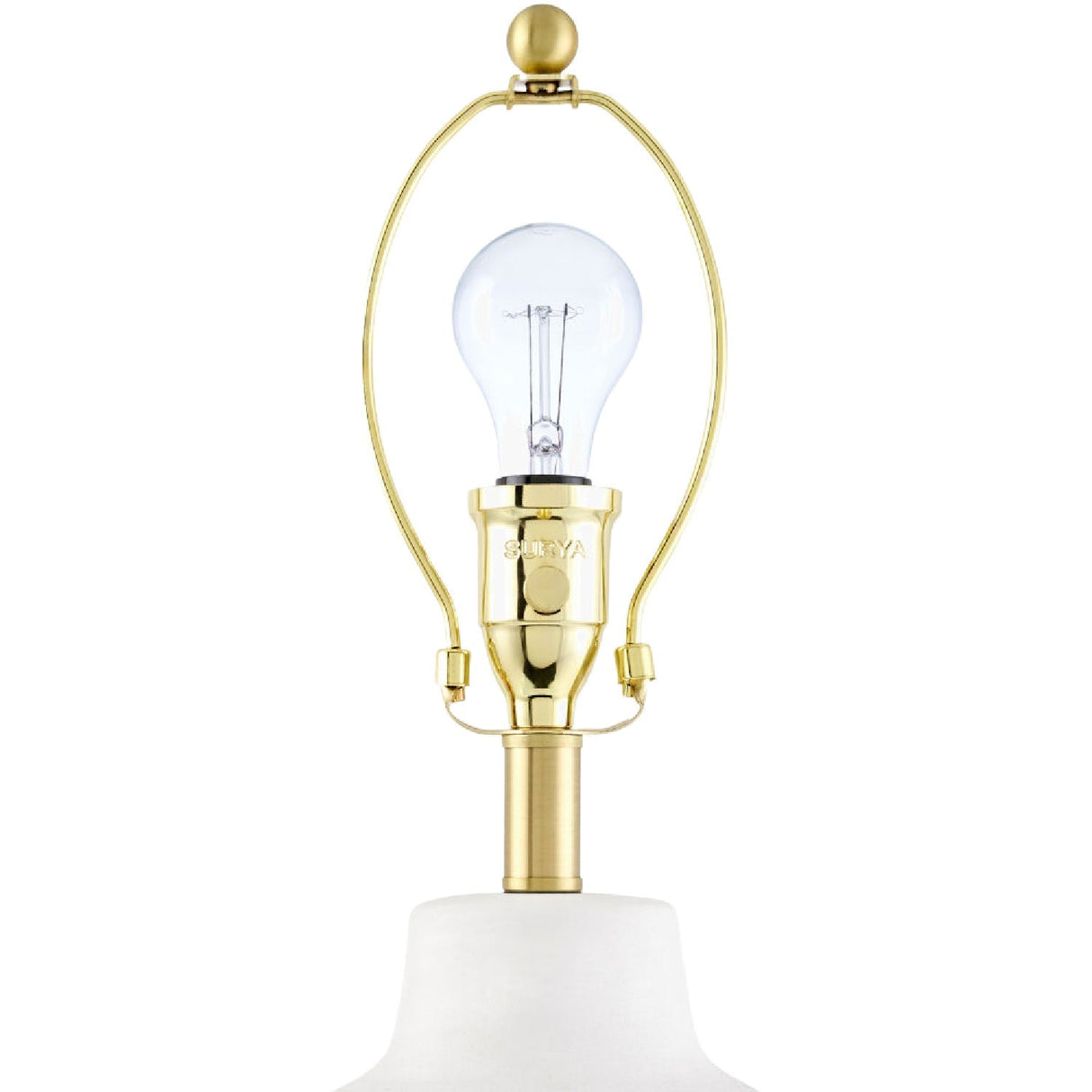 Modern European furniture - Wavy Linen Ceramic Table Lamp - www.oroa.com
