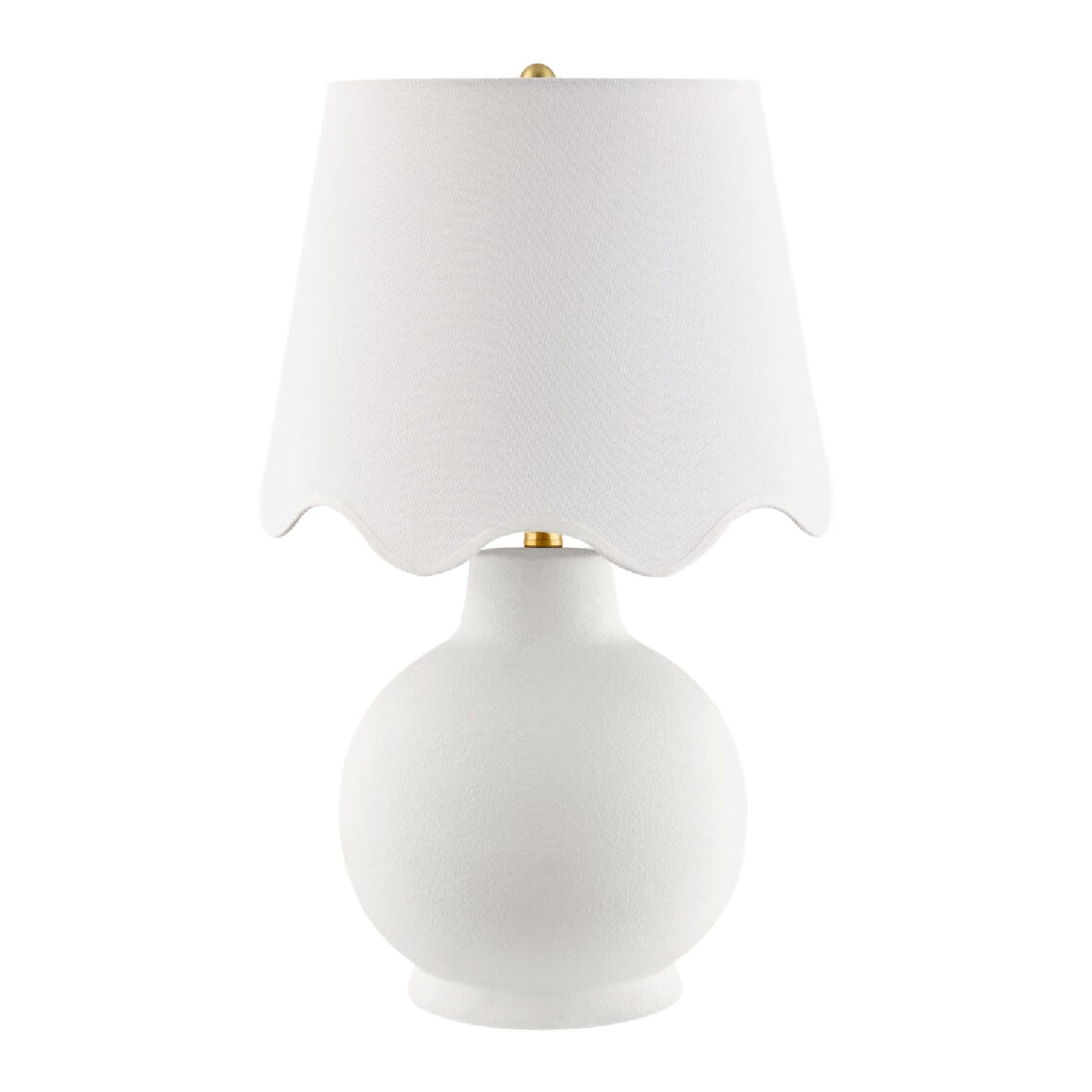 Modern European furniture - Wavy Linen Ceramic Table Lamp - www.oroa.com