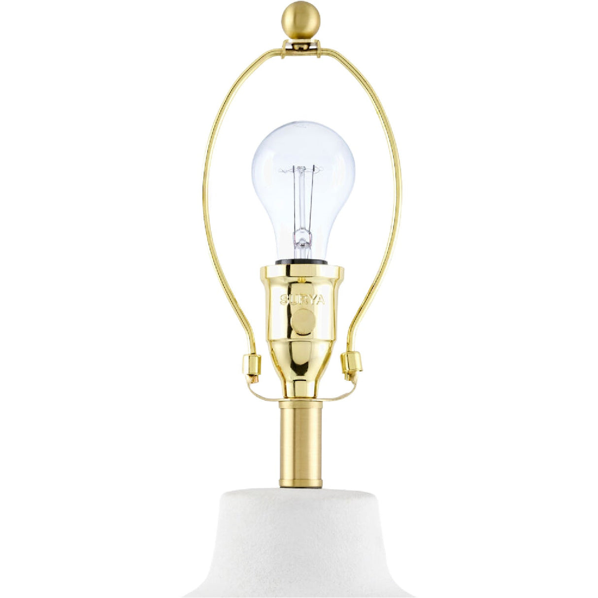 Modern European furniture - Wavy Linen Ceramic Table Lamp - www.oroa.com