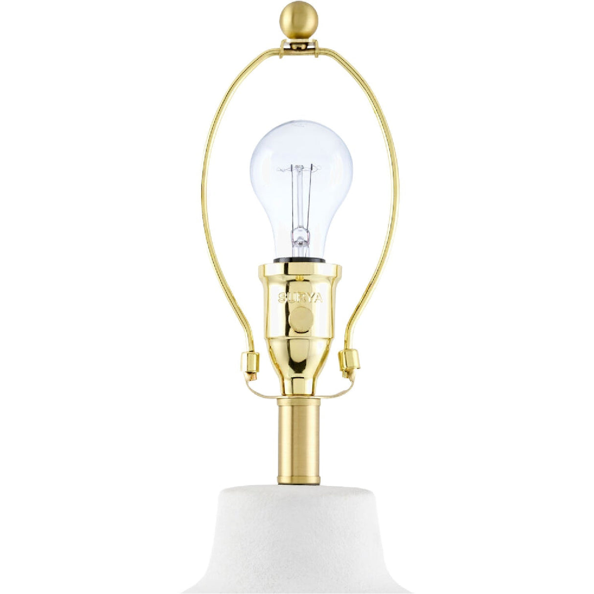 Modern European furniture - Wavy Linen Ceramic Table Lamp - www.oroa.com